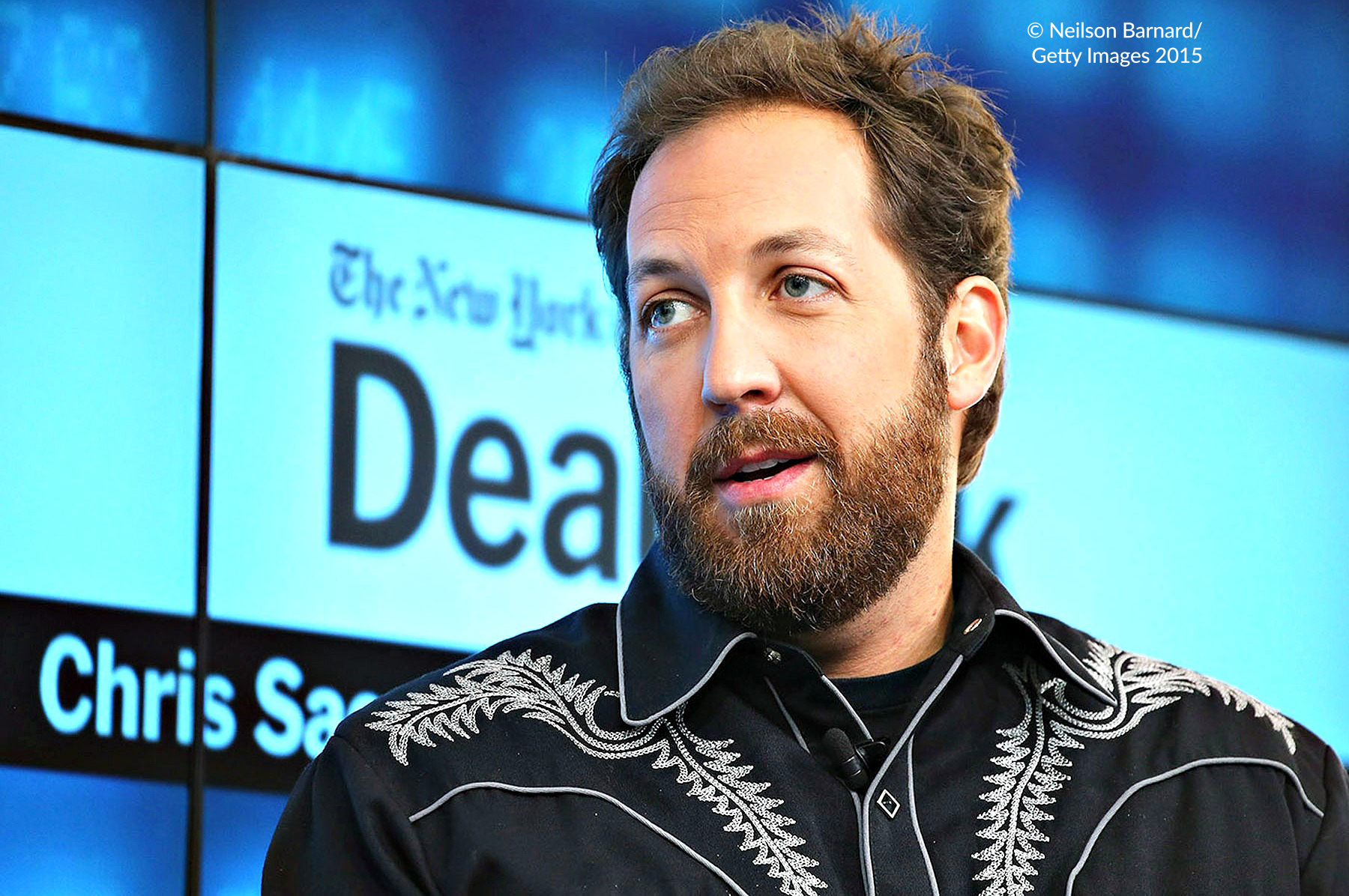 Chris Sacca speaking in New York, 2015